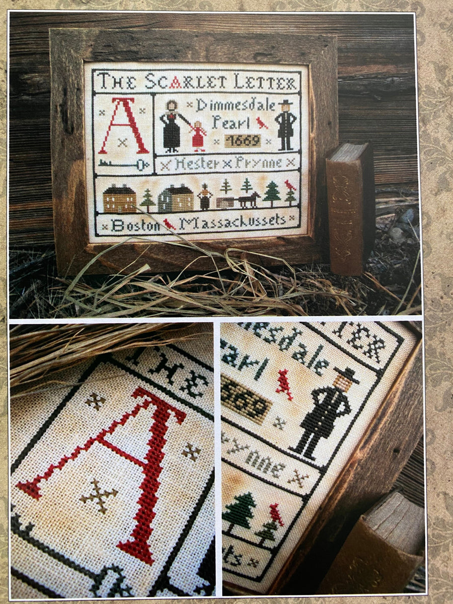 The Scarlet Letter (Primitive) | The Little Stitcher – Pumpkin Creek ...