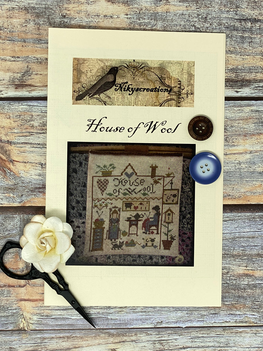 House of Wool Nikyscreations Pumpkin Creek Primitives