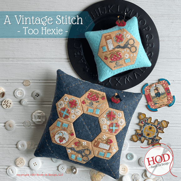 A Vintage Stitch - Too Hexie | Hands On Design