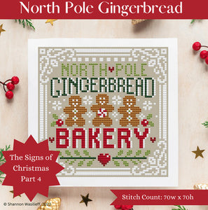 North Pole Gingerbread | The Signs of Christmas Part 4 | Shannon Christine Designs