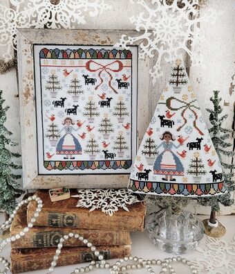 Eighth Day of Christmas Sampler & Tree | Hello from Liz Mathews