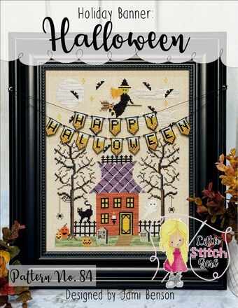 Halloween | Holiday Banner | Little Stitch Girl