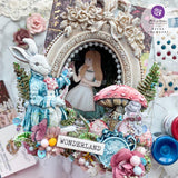 Lost in Wonderland Collection - Chipboard Stickers - The 3 Girls Tale