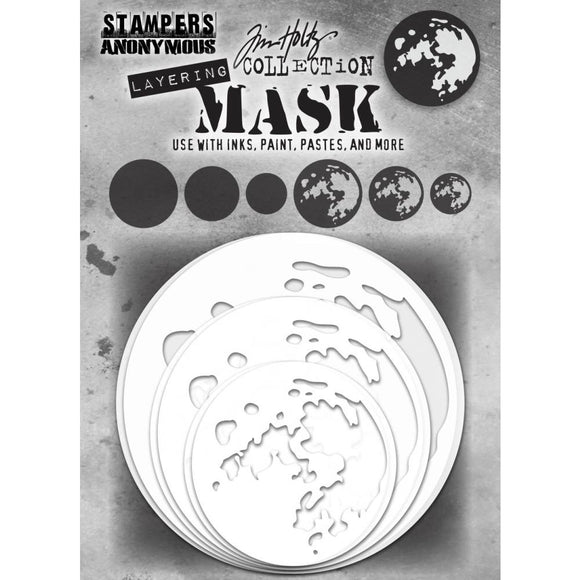 Moon Layering Mask - Tim Holtz - Stampers Anonymous
