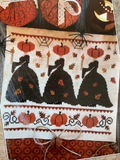 Three Pumpkin Ladies | The Little Stitcher