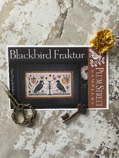 Blackbird Fraktur | Plum Street Samplers