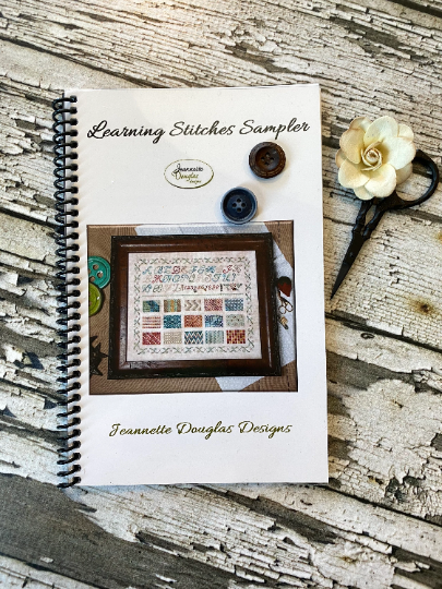 Learning Stitches Sampler | Jeannette Douglas Designs