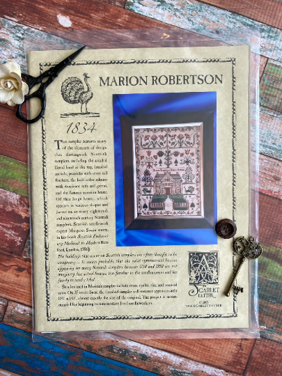 Marion Robertson 1834 | The Scarlet Letter