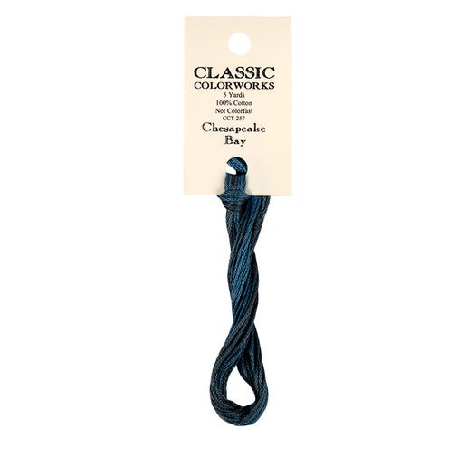Classic Colorworks | Over-Dyed Cotton Floss | Chesapeake Bay