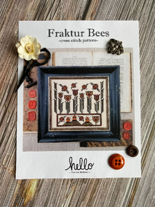 Fraktur Bees | Hello from Liz Mathews