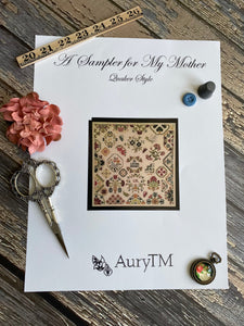 A Sampler for My Mother | AuryTM