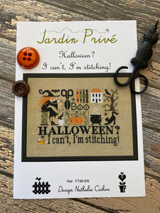 Halloween? I Can't, I'm Stitching! | Jardin Prive