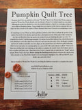 Pumpkin Quilt Tree | Hello from Liz Mathews