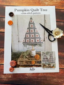 Pumpkin Quilt Tree | Hello from Liz Mathews