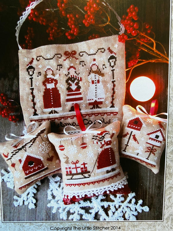 Red Christmas | The Colors of Christmas Series | The Little Stitcher