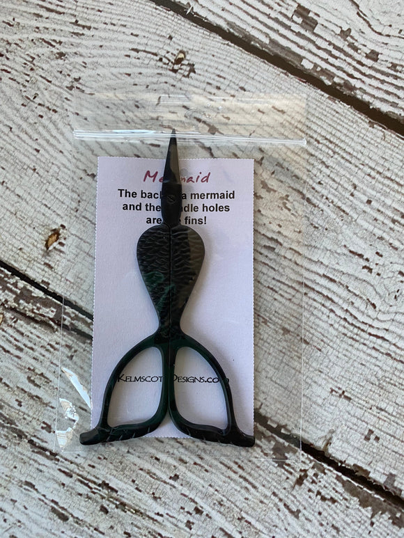 Mermaid Scissors | Primitive Finish | Kelmscott Designs