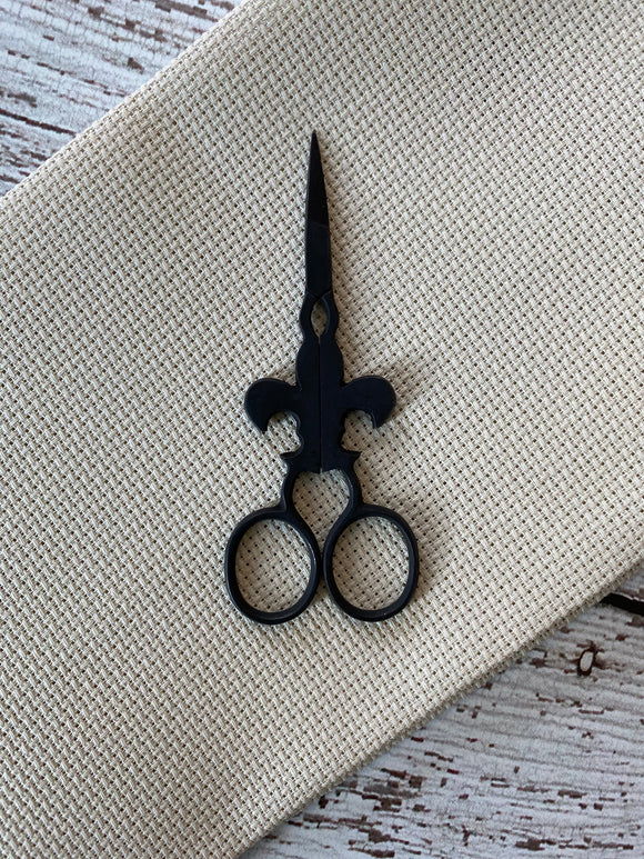 Fleur de Lys Scissors | Primitive Finish | Kelmscott Designs