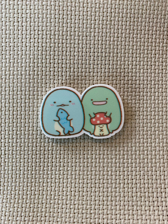 Tokage and Penguin | Resin Needle Minder