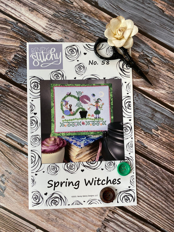 Spring Witches | Bendy Stitchy