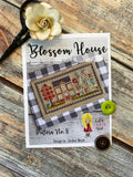 Blossom House | Year on the Trellis | Little Stitch Girl
