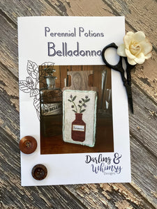 Belladonna – Perennial Potions | Darling & Whimsy Designs