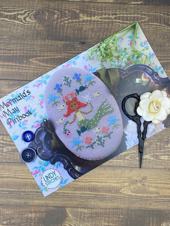 Mermaid’s May Pinbook | Lindy Stitches