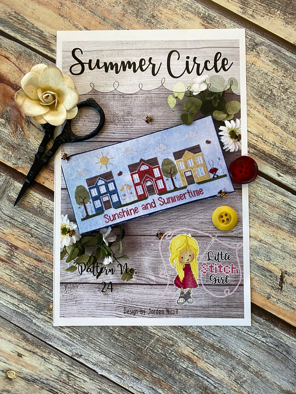 Summer Circle | Little Stitch Girl
