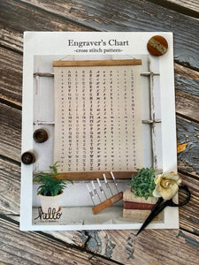Engraver's Chart | Hello from Liz Mathews