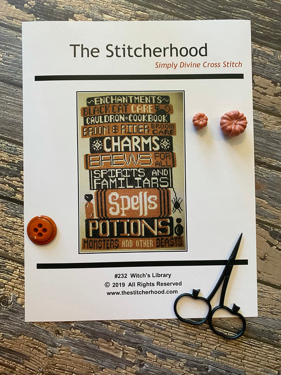 Witch's Library | The Stitcherhood