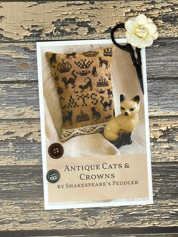 Antique Cats & Crowns | Shakespeare's Peddler