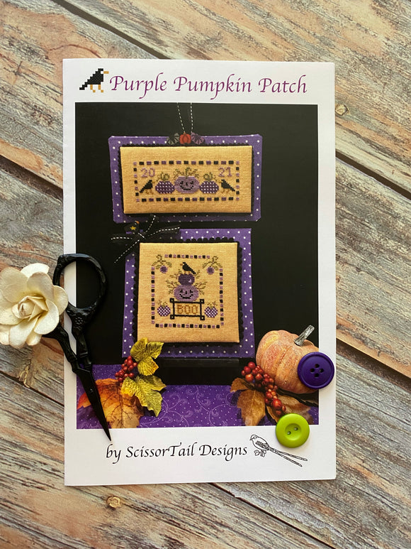 Purple Pumpin Patch | Scissor Tail Designs