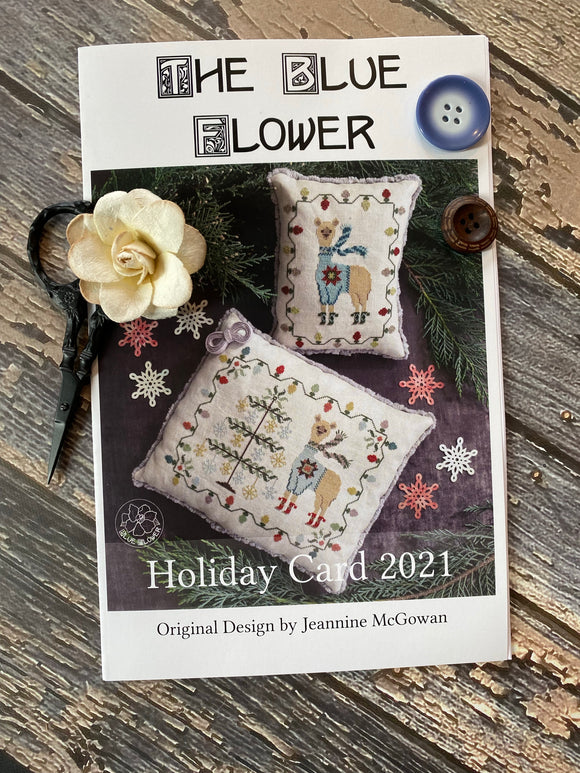 Holiday Card 2021 | The Blue Flower