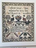 Rule of Life | Modern Folk Embroidery