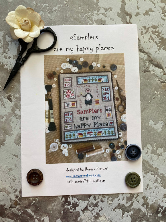 Samplers Are My Happy Place | Romy's Creations