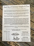Sixth Day of Christmas Sampler & Tree | Hello from Liz Mathews
