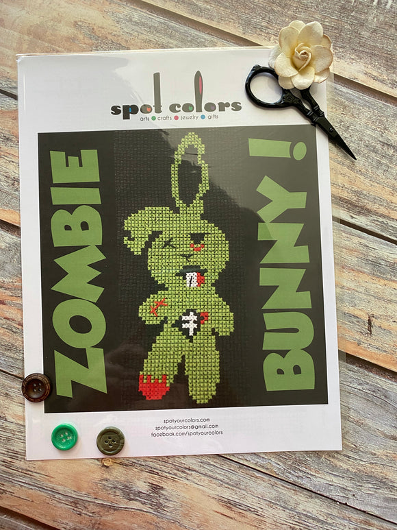 Zombie Bunny | Spot Colors