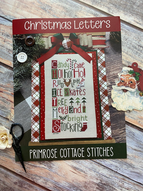 Christmas Letters | Primrose Cottage Stitches