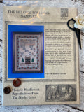 The Heloise Williams Sampler | The Scarlet Letter