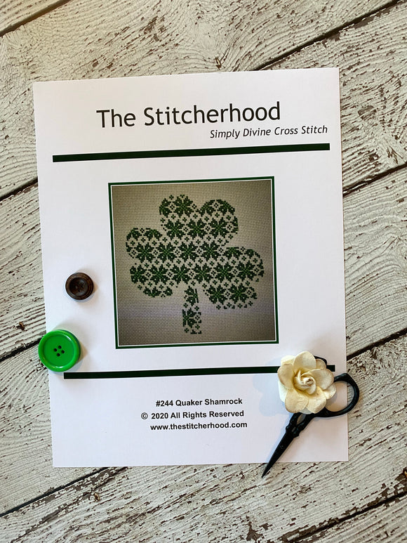 Quaker Shamrock | The Stitcherhood