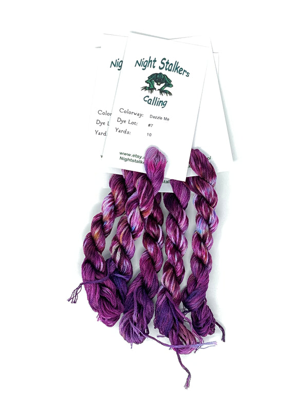 Night Stalkers Calling | Over-Dyed Cotton Floss | Dazzle Me