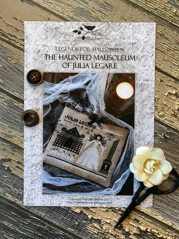 The Haunted Mausoleum of Julia Legare | Legends For Halloween Series | The Little Stitcher