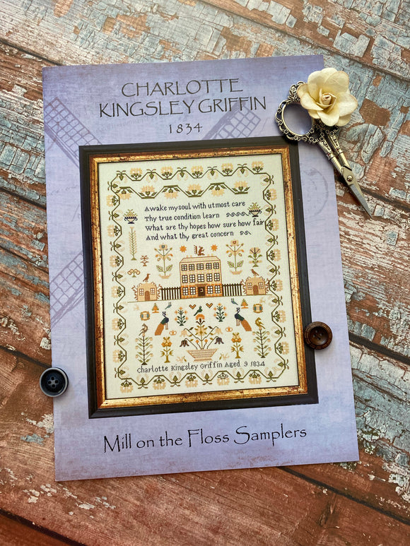 Charlotte Kingsley Griffin 1834 | Mill on the Floss Samplers