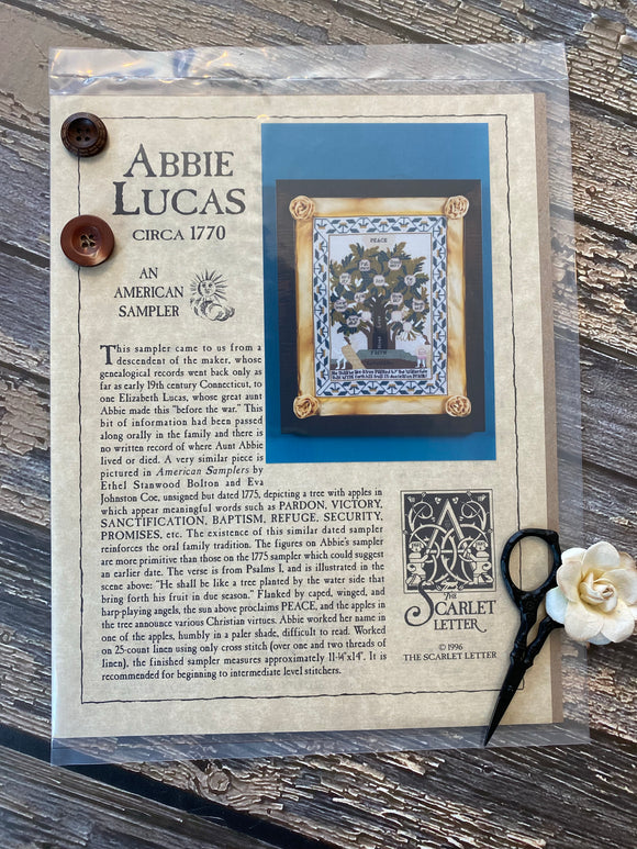 Abbie Lucas 1770 | The Scarlet Letter