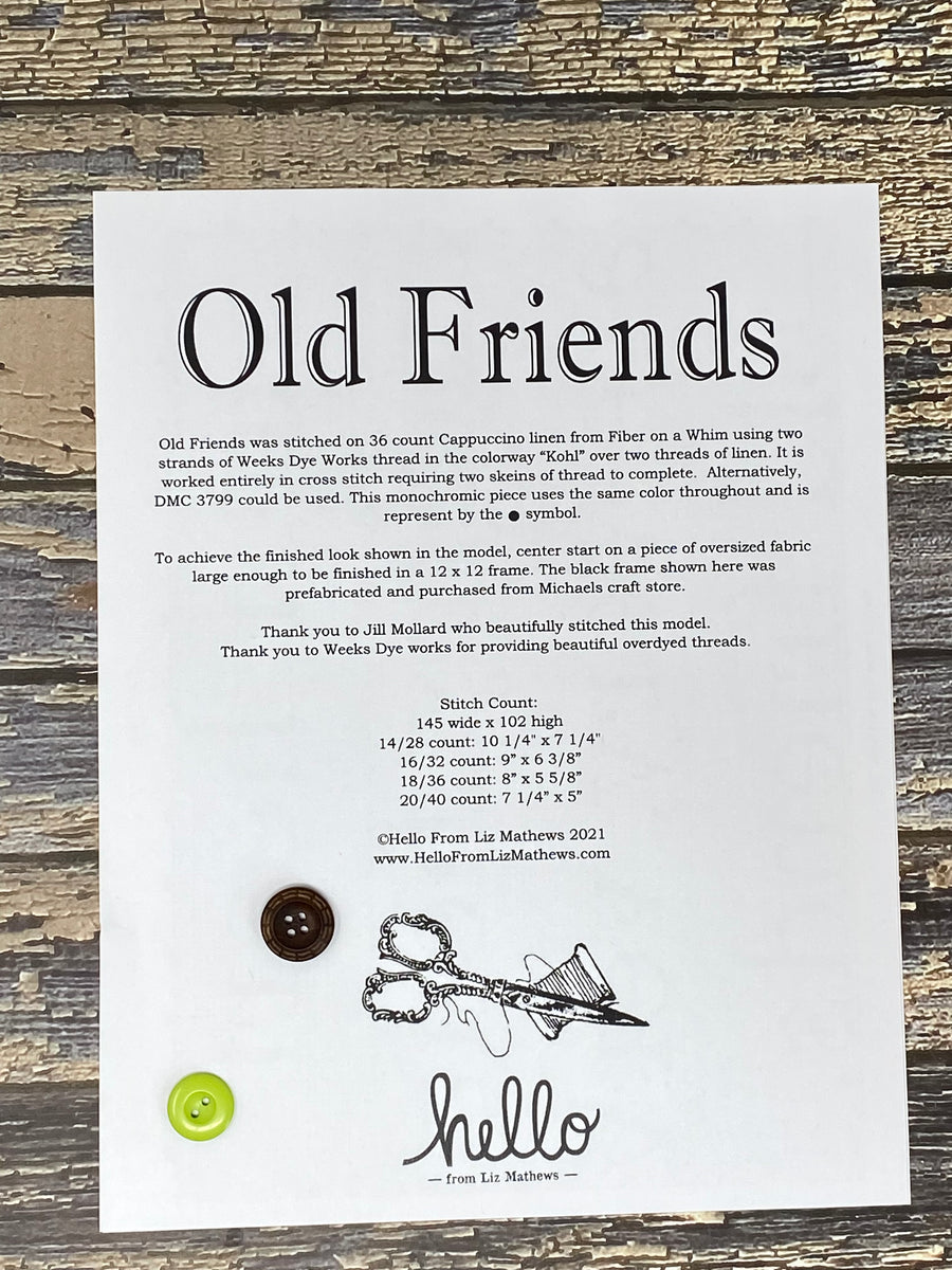Old Friends | Hello from Liz Mathews – Pumpkin Creek Primitives