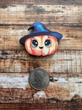 Vampire Pumpkin | Wooden Needle Minder