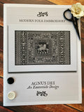 AGNUS DEI - An Eastertide Design | Modern Folk Embroidery