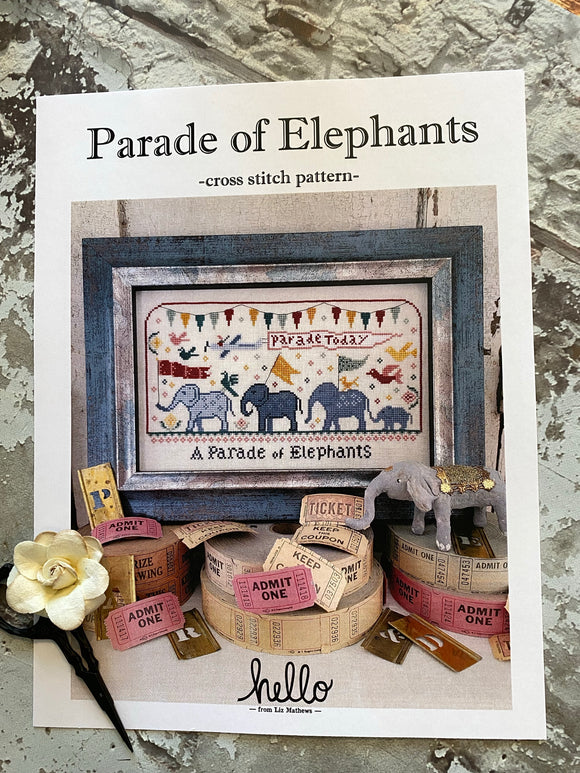 A Parade of Elephants | Collective Noun Series #3 | Hello from Liz Mathews