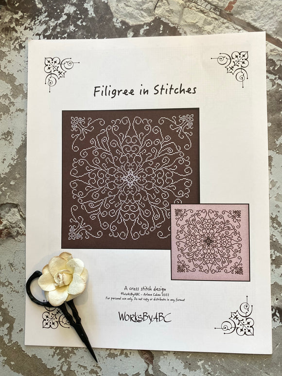 Filigree in Stitches  | Works by ABC