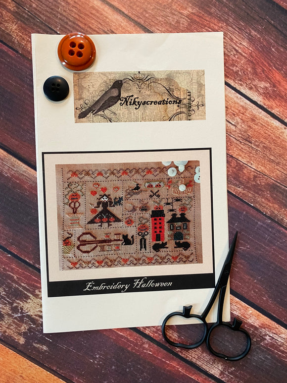 Embroidery Halloween | Nikyscreations