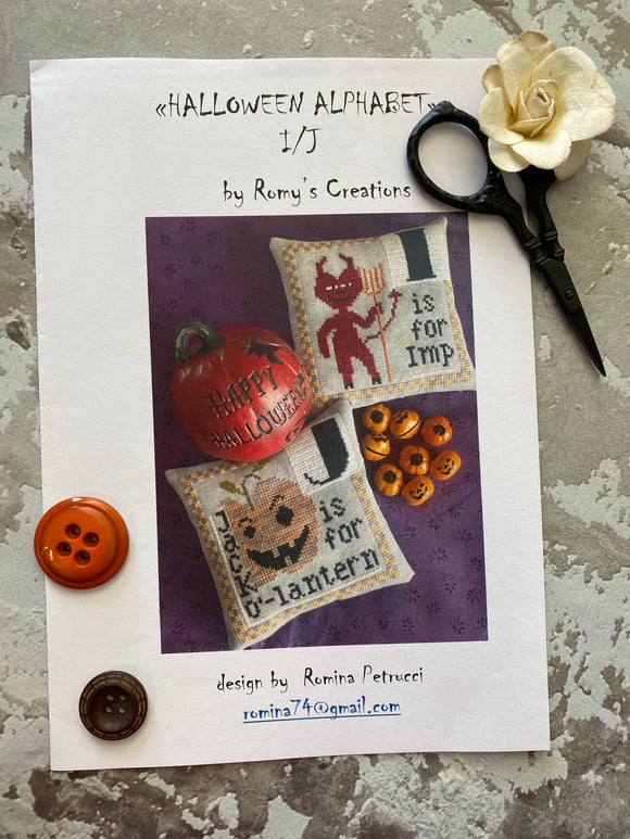 I/J | Halloween Alphabet | Romy's Creations